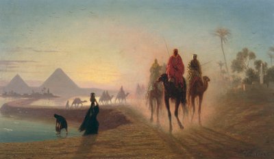 O caminho para as pirâmides de Charles Theodore Frere